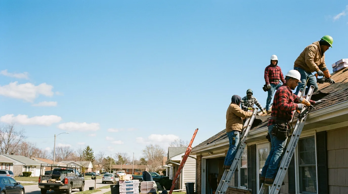 Roofing in Meadowview, VA near me